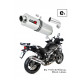 DL 1000 V-STROM E-jeles Dominator kipufogó OVAL 2017 - 2020