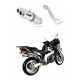 Aprilia ETV 1000 Caponord 2001 - 2004 Dominator kipufogó OV + dB killer medium