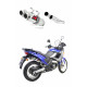 Aprilia Pegaso 650 2001 - 2004 Dominator kipufogó GP1 + dB killer medium