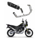 Dominator - Aprilia Tuareg 660 2021 - 2022 Teljes kipufogó rendszer HP6 BLACK