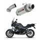BMW R1200R 2010 - 2014 Dominator kipufogó GP1 + dB killer medium