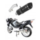 BMW R1200RT 2004 - 2009 Dominator kipufogó HP1 BLACK + dB killer medium