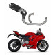 Dominator - Ducati Panigale V2 2020 - 2023 Teljes kipufogó rendszer, összekötőcső + kipufogó HP8 BLACK + dB killer