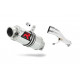 Honda CBF 500 2006 - 2008 Dominator kipufogó GP1 + dB killer medium