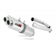 Honda VTR 1000F Firestorm 1998 - 2001 Dominator kipufogó OV + dB killer medium