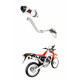 Honda CRF 250 L 2012 - 2016 PowerBomb Dominator teljes kipufogó rendszer Collector Silencer MX2 + dB killer medium
