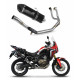 Dominator - Honda CRF 1000L Africa Twin 2016 - 2019 Teljes kipufogó rendszer, összekötőcső + kipufogó HP7 BLACK