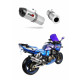 Kawasaki ZRX 1200 2001 - 2007 Dominator kipufogó HP1 + dB killer medium