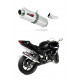 Dominator - ZX6R ZX636 kipufogó OVAL 2009 - 2016