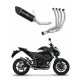 Kawasaki Z800 2013 - 2016 Dominator teljes kipufogó rendszer Collector Silencer HP8 BLACK + dB killer medium