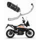 Dominator - KTM 390 Adventure Exhaust FULL SYSTEM Silencer HP1 BLACK 2020 - 2022