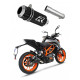 Dominator - KTM 390 Duke 2021 - 2022 kipufogó GP BLACK