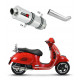 Dominator - Piaggio Vespa GTS 125 2007 - 2012 kipufogó OV