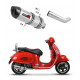 Piaggio Vespa GTS 125 2007 - 2012 Dominator kipufogó HP1 + dB killer medium