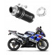Dominator - Suzuki GSXR 1000 K1 - K4 2001 - 2004 kipufogó Bolt-on GP1 BLACK