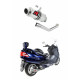 Suzuki BURGMAN 400 1998 - 2002 Dominator kipufogó GP1 + dB killer medium