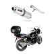 Dominator - GSX 750 INAZUMA Homologated kipufogó OVAL 1998 - 2003