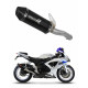 Dominator - Suzuki GSXR 600 K8 K9 L0 2008 - 2010 kipufogó HP3 BLACK
