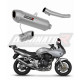 Dominator - Suzuki GSF BANDIT 600 2000 - 2004 EU Approved Exhaust Silencer S6