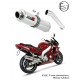 YZF 600R Thundercat E-jeles Dominator kipufogó ROUND 1996 - 2006