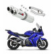 Yamaha FJR 1300 Dominator kipufogó ST + dB killer medium