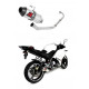 Yamaha YZF R125 2014 - 2018 Dominator teljes kipufogó rendszer Collector Silencer HP3 + dB killer medium