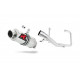 Yamaha YBR 125 2000 - 2008 Dominator teljes kipufogó rendszer Collector Silencer GP1 + dB killer medium