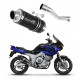 Yamaha TDM 850 Right Side 1991 - 1995 Dominator kipufogó GP1 BLACK + dB killer medium