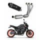 Yamaha MT 09 2021 - 2023 Low Level EX Dominator teljes kipufogó rendszer Collector Silencer HP3 BLACK + dB killer medium