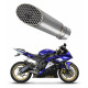 Dominator - Yamaha YZF R6 2006 - 2016 Exhaust Megaphone Titanium GP3