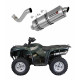 Dominator - Yamaha YFM 700 GRIZZLY 2007 - 2015 kipufogó P7 + dB killer