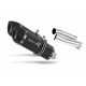 Dominator - Aprilia RSV 1000 R 2004 - 2009 kipufogó HP1 BLACK