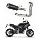 Dominator - BMW F900XR 2020 - 2023 Teljes kipufogó rendszer, összekötőcső + kipufogó GP BLACK