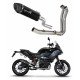 Dominator - BMW F900XR 2020 - 2023 Teljes kipufogó rendszer, összekötőcső + kipufogó HP5 BLACK