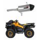 Dominator - Can am Outlander 650 2013 - 2017 kipufogó HP7