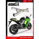 Dominator - Z 1000 SX Exhaust Cat Eliminator DECAT 2014 - 2016