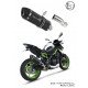 Dominator - Kawasaki Z 900 2020 - 2023 EU Approved kipufogó HP1 BLACK