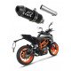 Dominator - KTM 390 Duke 2021 - 2022 kipufogó HP3 BLACK