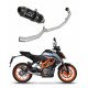 Dominator - KTM 390 Duke 2021 - 2022 Teljes kipufogó rendszer HP3 BLACK