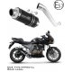 Kawasaki Z750 2004 - 2006 EU Approved kipufogó GP1 BLACK