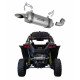 Dominator - Polaris RZR PRO XP 1000 2020 - 2023 kipufogó P7 + dB killer