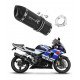 Dominator - Suzuki GSXR 1000 K1 - K4 2001 - 2004 kipufogó Bolt-on HP1 BLACK