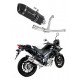 Dominator - Suzuki DL 650 V-Strom / XT 2017 - 2022 kipufogó HP1 BLACK