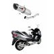 Dominator - BURGMAN 400 kipufogó HP1 2007 - 2016