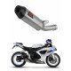 Dominator - Suzuki GSXR 600 K8 K9 L0 2008 - 2010 kipufogó HP3 LOW LEVEL