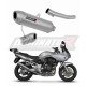 Dominator - Suzuki GSF BANDIT 600 2000 - 2004 EU Approved Exhaust Silencer S6