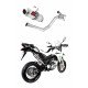 Dominator - XT 660 X kipufogó GP 1 &amp; 2 in 1 collector 2004 - 2015