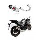 Dominator - YZF-R3 300 Exhaust FULL SYSTEM Silencer HP3 2015 - 2021