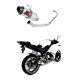 Dominator - YZF R125 Exhaust FULL SYSTEM Silencer HP3 2014 - 2018