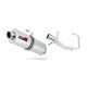 Dominator - YBR 125 Exhaust FULL SYSTEM Silencer OVAL 2000 - 2008